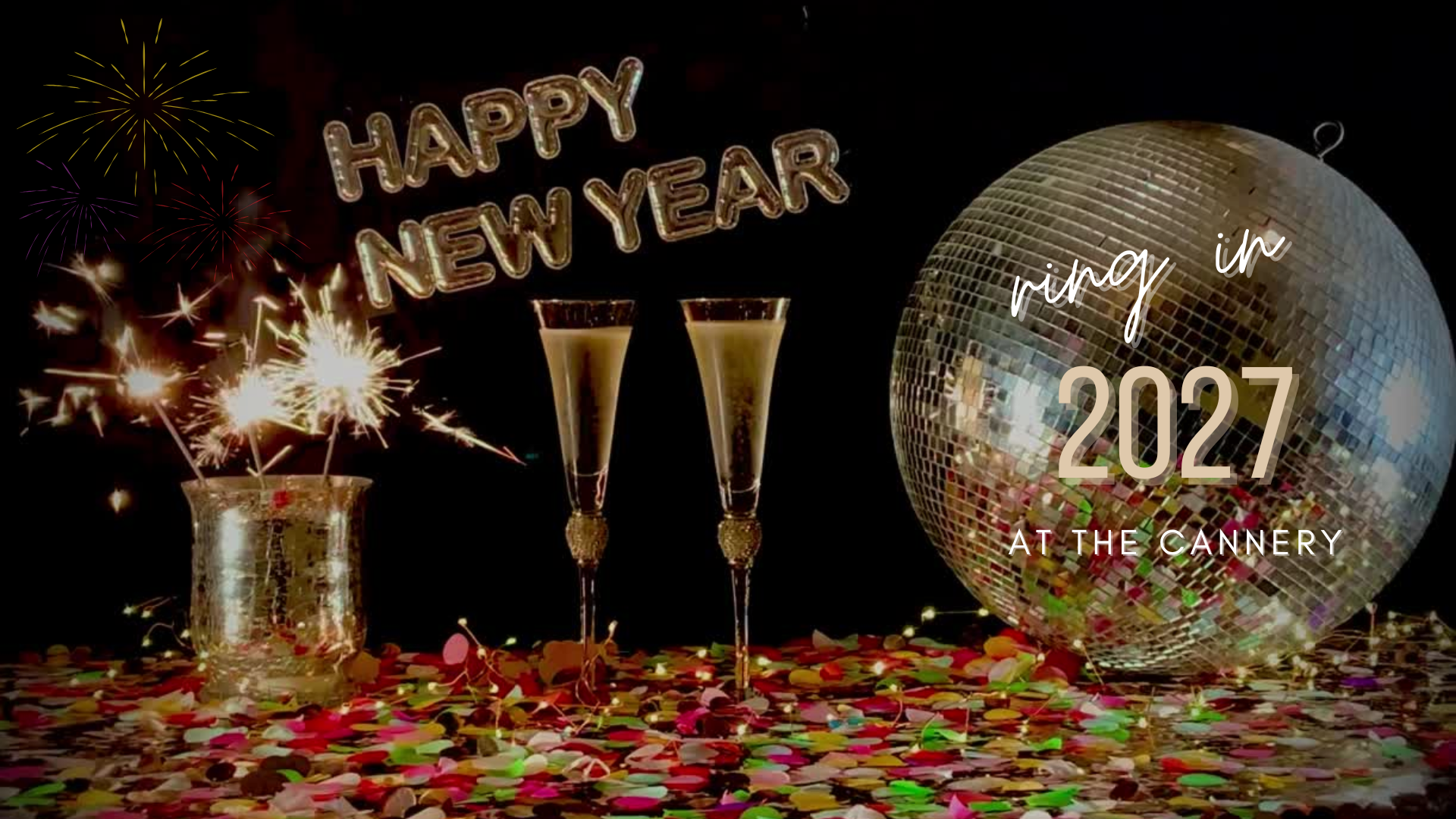 2027 New Year's Eve Party at The Cannery in New Orleans, LA